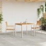 Conjunto de Comedor de Jardín 3 pcs Madera de teca maciza en Mesas de jardín | Comprar online en Foru.es