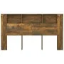 Smoked oak headboard furniture 180x18.5x104.5 cm by vidaXL, Headboards and footboards - Ref: Foro24-817276, Price: 70,97 €, D...
