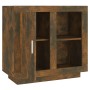Aparador color roble ahumado 80x40x75 cm de vidaXL, Aparadores - Ref: Foro24-817237, Precio: 66,07 €, Descuento: %