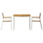 Juego de comedor para exteriores 3 pcs Madera de Acacia Sólida en Mesas de jardín | Comprar online en Foru.es
