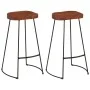 Gavin Barhocker 2 Stück aus massivem Mangoholz 50x40x78 cm von vidaXL, Küchenhocker - Ref: Foro24-344916, Preis: 119,55 €, Ra...