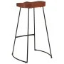 Gavin Barhocker 2 Stück aus massivem Mangoholz 50x40x78 cm von vidaXL, Küchenhocker - Ref: Foro24-344916, Preis: 119,55 €, Ra...
