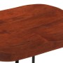 Taburetes de bar Gavin 2 uds madera mango maciza 50x40x78 cm de vidaXL, Taburetes de cocina - Ref: Foro24-344916, Precio: 121...