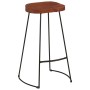 Taburetes de bar Gavin 2 uds madera mango maciza 50x40x78 cm de vidaXL, Taburetes de cocina - Ref: Foro24-344916, Precio: 121...