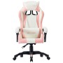 Silla gaming de cuero sintético rosa en Sillas de oficina | Comprar online en Foru.es