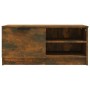 Muebles para TV 2 uds contrachapado roble ahumado 80x35x36,5 cm de vidaXL, Muebles TV - Ref: Foro24-817118, Precio: 78,92 €, ...