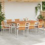 Conjunto de Comedor de Jardín 9 pcs Madera de Acacia Sólida en Mesas de jardín | Comprar online en Foru.es