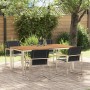 Conjunto de Comedor de Jardín 5 pcs Madera de Acacia Sólida en Mesas de jardín | Comprar online en Foru.es
