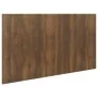 Brown oak plywood bed headboard 160x1.5x80cm by vidaXL, Headboards and footboards - Ref: Foro24-816975, Price: 65,64 €, Disco...