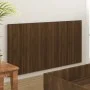 Brown oak plywood bed headboard 160x1.5x80cm by vidaXL, Headboards and footboards - Ref: Foro24-816975, Price: 65,64 €, Disco...