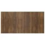 Brown oak plywood bed headboard 160x1.5x80cm by vidaXL, Headboards and footboards - Ref: Foro24-816975, Price: 65,64 €, Disco...