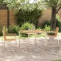 Conjunto de Comedor de Jardín 3 pcs Madera de teca maciza en Mesas de jardín | Comprar online en Foru.es