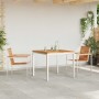 Conjunto de Comedor de Jardín 3 pcs Madera de teca maciza en Mesas de jardín | Comprar online en Foru.es