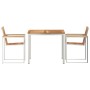 Conjunto de Comedor de Jardín 3 pcs Madera de teca maciza en Mesas de jardín | Comprar online en Foru.es