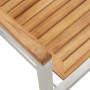 Conjunto de Comedor de Jardín 3 pcs Madera de teca maciza en Mesas de jardín | Comprar online en Foru.es