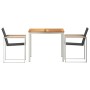 Conjunto de Comedor de Jardín 3 pcs Madera de teca maciza en Mesas de jardín | Comprar online en Foru.es