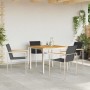 Conjunto de Comedor de Jardín 5 pcs Madera de teca maciza en Mesas de jardín | Comprar online en Foru.es