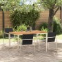 Conjunto de Comedor de Jardín 5 pcs Madera de teca maciza en Mesas de jardín | Comprar online en Foru.es
