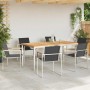 Conjunto de Comedor de Jardín 7 pcs Madera de teca maciza en Mesas de jardín | Comprar online en Foru.es