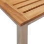 Tumbona 3 pcs Marrón Madera de teca maciza en Sillas de jardín | Comprar online en Foru.es
