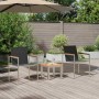 Conjunto de Comedor de Jardín 3 pcs Madera de teca maciza en Sillas de jardín | Comprar online en Foru.es