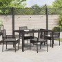Conjunto de Comedor de Jardín 5 pcs Negro ratán sintético en Sillas de jardín | Comprar online en Foru.es