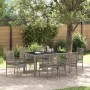 Conjunto de Comedor de Jardín 7 pcs Gris ratán sintético en Sillas de jardín | Comprar online en Foru.es
