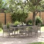 Conjunto de Comedor de Jardín 7 pcs Gris ratán sintético en Sillas de jardín | Comprar online en Foru.es