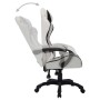 Silla gaming con luces LED RGB cuero sintético blanco y negro en Sillas de oficina | Comprar online en Foru.es