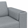Sofá de sala Gris Claro 250 x 77 x 76 cm Poliéster en Sofás | Comprar online en Foru.es