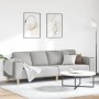 Sofá de sala Gris Nube 250 x 77 x 76 cm Poliéster en Sofás | Comprar online en Foru.es