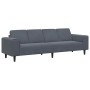 Sofá de sala Gris oscuro 250 x 77 x 76 cm en Sofás | Comprar online en Foru.es