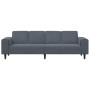 Sofá de sala Gris oscuro 250 x 77 x 76 cm en Sofás | Comprar online en Foru.es