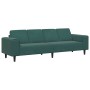 Sofá de sala Verde oscuro 250 x 77 x 76 cm en Sofás | Comprar online en Foru.es