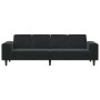 Sofá de sala Negro 250 x 77 x 76 cm en Sofás | Comprar online en Foru.es