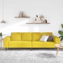 Sofá de sala Amarillo 250 x 77 x 76 cm en Sofás | Comprar online en Foru.es
