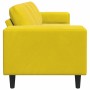 Sofá de sala Amarillo 250 x 77 x 76 cm en Sofás | Comprar online en Foru.es