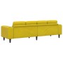 Sofá de sala Amarillo 250 x 77 x 76 cm en Sofás | Comprar online en Foru.es