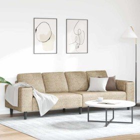 Sofá de sala Gris Claro 250 x 77 x 76 cm en Sofás | Comprar online en Foru.es