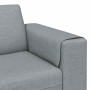 Sofá de sala 3 pcs Gris Claro Poliéster en Sofás | Comprar online en Foru.es