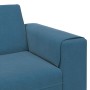 Sofá de sala 3 pcs Azul en Sofás | Comprar online en Foru.es