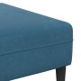 Sofá de sala 3 pcs Azul en Sofás | Comprar online en Foru.es