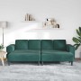 Sofá de sala 3 pcs Verde oscuro en Sofás | Comprar online en Foru.es