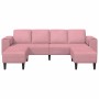 Sofá de sala 3 pcs Rosa en Sofás | Comprar online en Foru.es