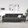 Sofá de sala 3 pcs Negro en Sofás | Comprar online en Foru.es