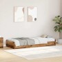 Estructura de cama con cabecera Madera Vieja 90 x 200 cm en Muebles TV | Comprar online en Foru.es