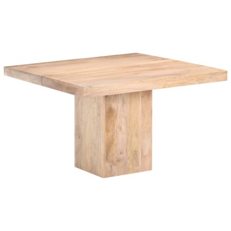 Mesa de comedor de madera maciza de mango 120x120x77 cm en Mesas de comedor | Comprar online en Foru.es