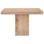 Mesa de comedor de madera maciza de mango 120x120x77 cm en Mesas de comedor | Comprar online en Foru.es