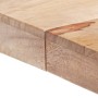Mesa de comedor de madera maciza de mango 120x120x77 cm en Mesas de comedor | Comprar online en Foru.es