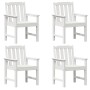 Silla de Jardín 4 pcs 65.5 x 59 x 88 cm Polietileno en Sillas de jardín | Comprar online en Foru.es